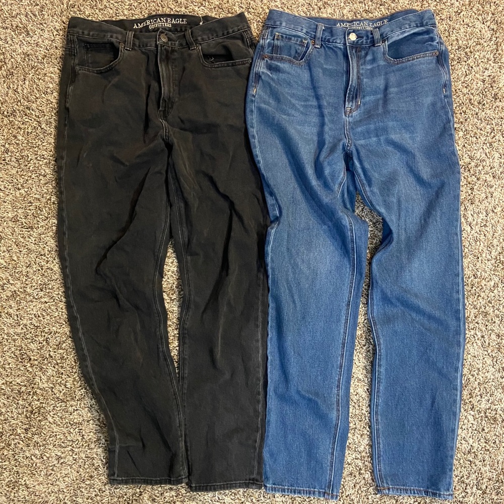 *BUNDLE* 2 Pair AE “Mom Jeans”